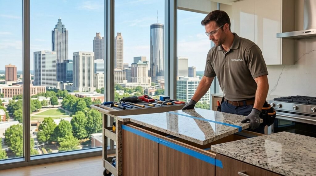 kitchen countertop removal in Atlanta, GA