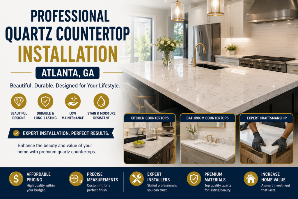 Quartz Countertop Installation
